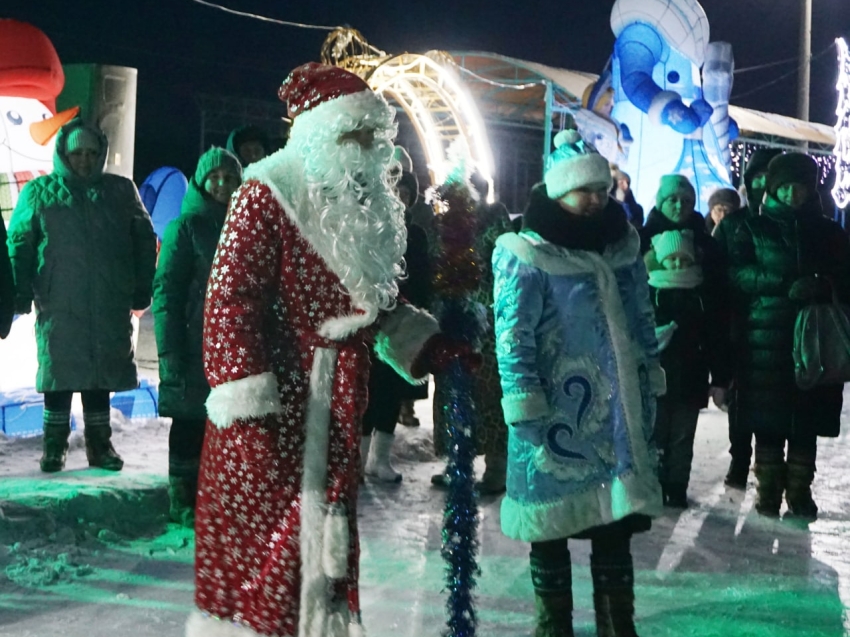 Новогоднее представление прошло в Шилке 